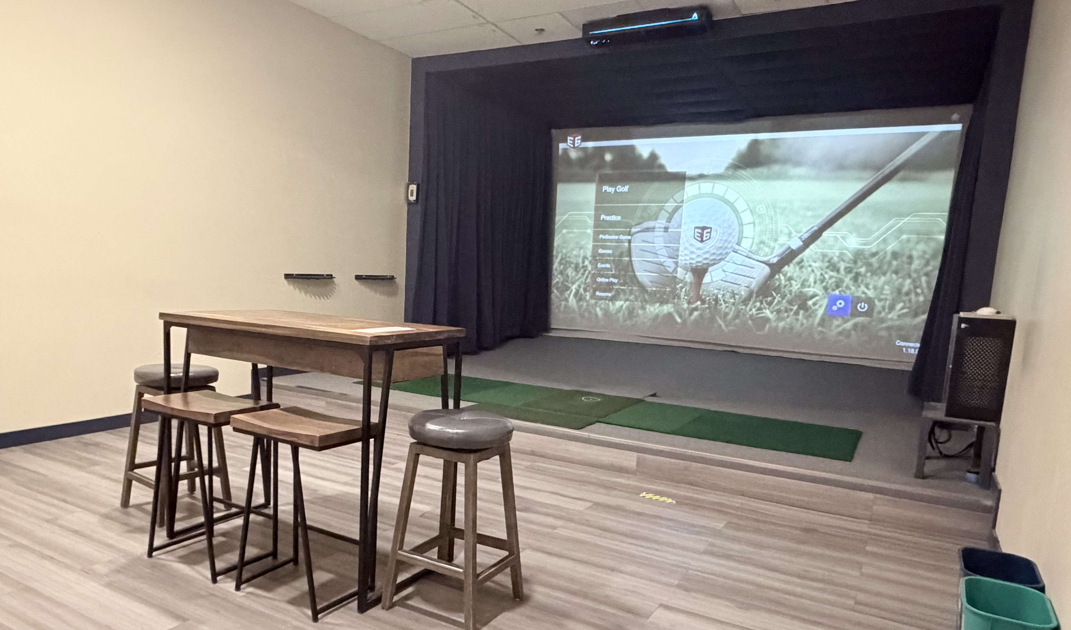 Private Room 1 at Ballistic Indoor Golf